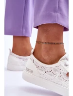 Dámské Krajkové Tenisky BIG STAR model 21546365 Bílé - Big Star Shoes