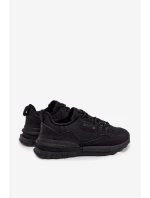 Pánská sportovní obuv s izolací model 21711501 HIPOLY SYSTEM Černá - Big Star Shoes Pánská sportovní obuv s izolací model 21711501 HIPOLY SYSTEM Černá - Big Star Shoes