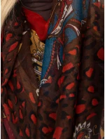 Tunelová šála AT KM model 17714518 hnědá - FPrice