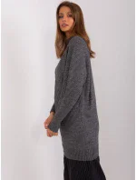 Sweter BA SW model 18987497 ciemny szary - FPrice