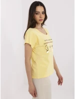 T shirt CLM TS model 21094424 żółty - FPrice