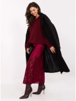 Spódnica MI SD model 21724599 bordowy - FPrice