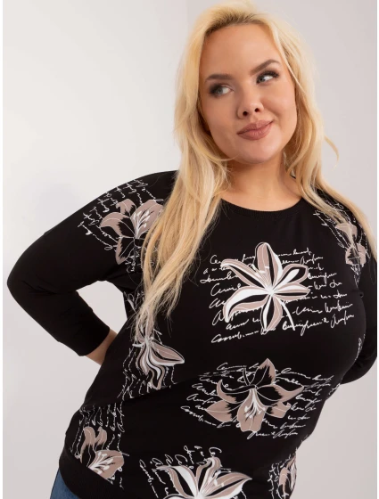 Blúzka RV BZ 9182.14 čierna farba