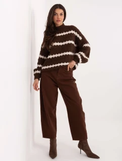 Spodnie jeans VM SP  brązowy model 21776360 - FPrice