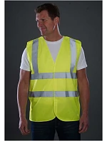Bezpečnostná vesta Yoko HVW 100 Hi-Vis 79.W100 v malinovej farbe Bezpečnostná vesta Yoko HVW 100 Hi-Vis 79.W100 v malinovej farbe