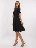 Šaty 217 SK model 15090849 černá - FPrice Šaty 217 SK model 15090849 černá - FPrice