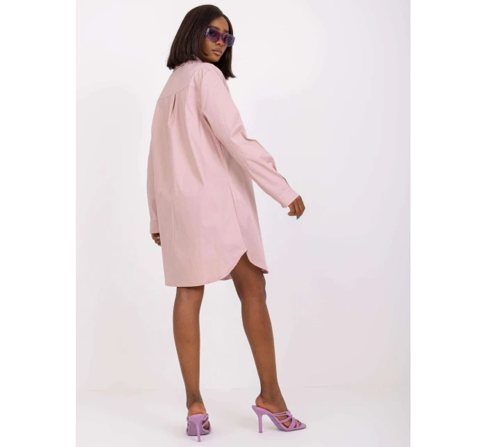 Košeľa DHJ KS 6731.09P svetlo ružová