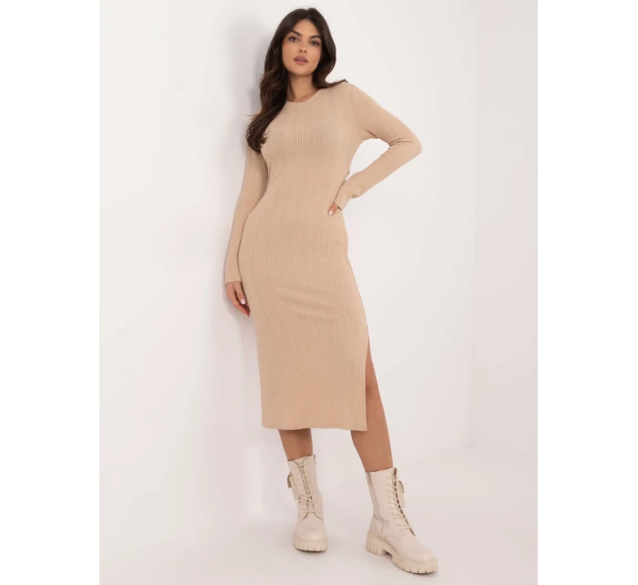 LK SK šaty model 20619216 béžové - FPrice