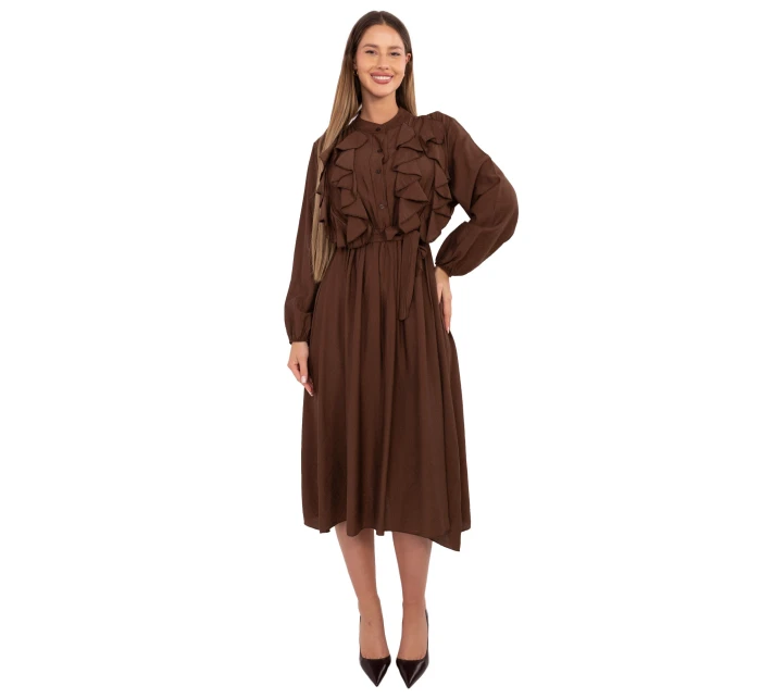 Sukienka MI SK model 21768495 brązowy - FPrice