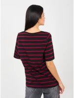 Tričko RV TS A1087.74 čierno-červené