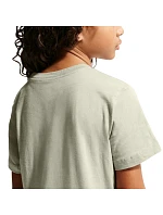 Detské tričko Nike Sportswear, zelené, FZ5178 304