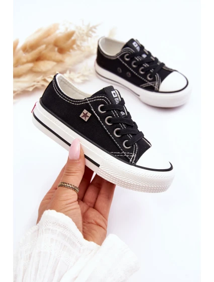 Dětské Klasické Tenisky Big Star model 21626540 Černé - Big Star Shoes