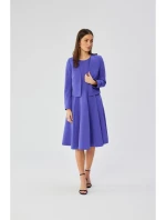 model 19647523 Blejzr s otevřenou přední částí fialový - STYLOVE