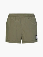 Plavkové šortky KM0KM00711 - MSP - Kaki - Calvin Klein