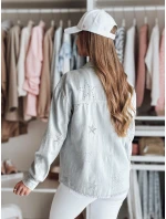 Dámska prechodná bunda v jednej veľkosti vo svetlosivej farbe STRASHINE FashionStreet TY4845 Dámska prechodná bunda v jednej veľkosti vo svetlosivej farbe STRASHINE FashionStreet TY4845