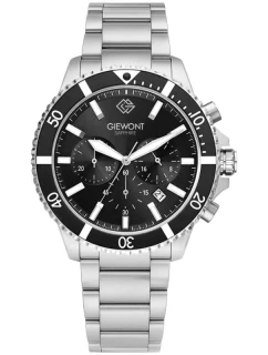Pánske hodinky Giewont Chronograph Sapphire Silver GW3970-B2