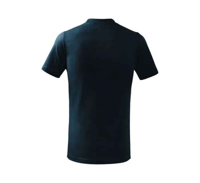 Tričko Malfini Basic Jr MLI-13802 navy blue Tričko Malfini Basic Jr MLI-13802 navy blue