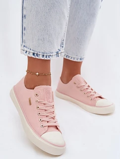 Dámské Nízké Tenisky Růžové Big Star model 22100959 - Big Star Shoes