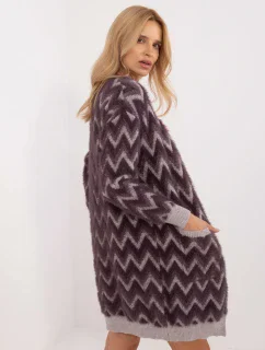 Cardigan AT SW 2340 A.00 tmavo fialový