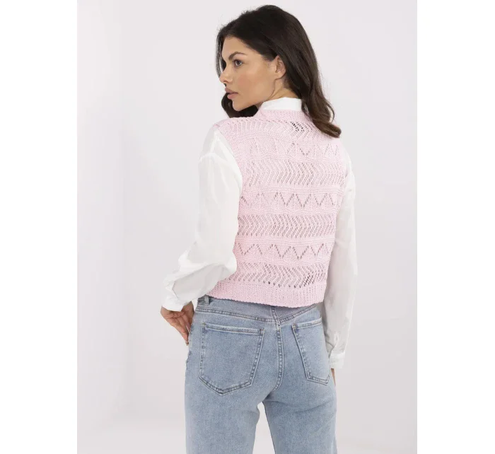 Jumper D93076J90849A svetlo ružový Jumper D93076J90849A svetlo ružový