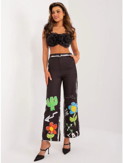 Nohavice DHJ SP 18857.31 čierna farba Nohavice DHJ SP 18857.31 čierna farba