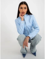 Dámska bunda NM KR G103 bunda.00P svetlo modrá - FPrice Dámska bunda NM KR G103 bunda.00P svetlo modrá - FPrice