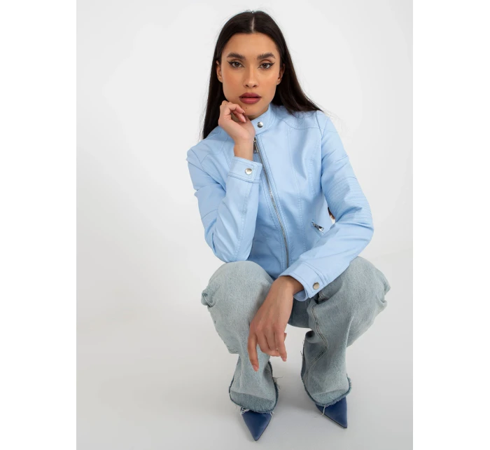 Dámska bunda NM KR G103 bunda.00P svetlo modrá - FPrice Dámska bunda NM KR G103 bunda.00P svetlo modrá - FPrice