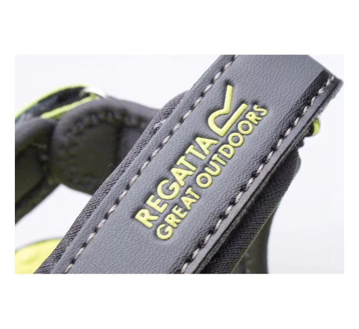 Detské sandále Kota Drift Jnr RKF613-824 Šedá so zelenou - Regatta Detské sandále Kota Drift Jnr RKF613-824 Šedá so zelenou - Regatta