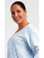 Dámské domácí šaty s tříčtvrtečním rukávem Lauren