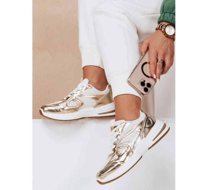 Dámské tenisky s podrážkou gold Dstreet model 21983263 - FashionStreet