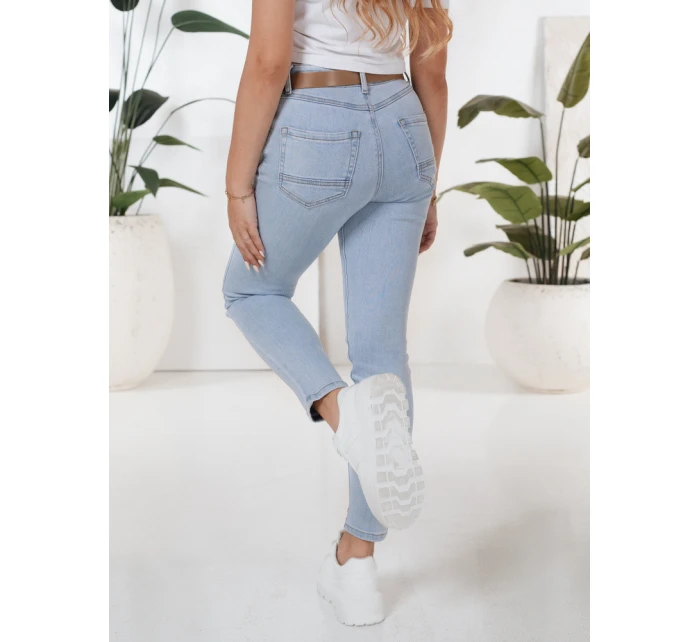 Dámske úzke džínsy BLUEVIBE blue FashionStreet UY2679