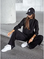 Dámska tepláková súprava „Masełko“, čierna, FashionStreet AY1210 Dámska tepláková súprava „Masełko“, čierna, FashionStreet AY1210