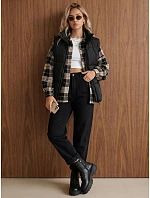 Kurtka damska w oversize granatowa model 22365111 - FashionStreet