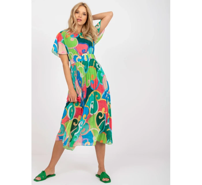 Šaty DHJ SK 13769.66P zelené Šaty DHJ SK 13769.66P zelené