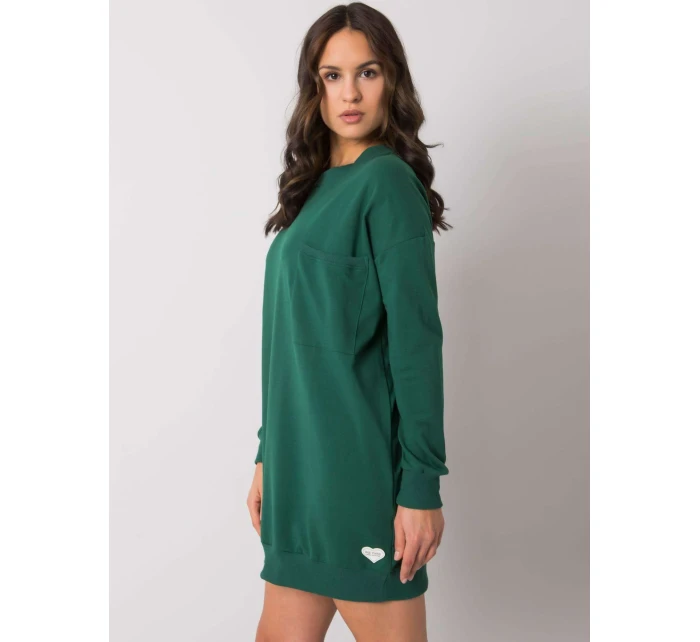 Šaty RV SK 7332.65 tmavo zelená