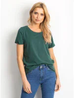 Tričko RV TS 4838.17P tmavo zelená