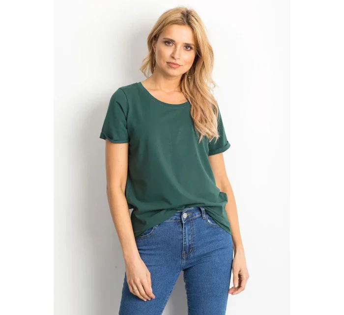 Tričko RV TS 4838.17P tmavo zelená