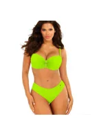 Dámske dvojdielne plavky New Trends 8 S730DA5-21c sv. zelená - Self Dámske dvojdielne plavky New Trends 8 S730DA5-21c sv. zelená - Self