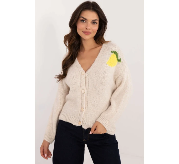 Sveter na gombíky model 200480 Taliansko Moda Sveter na gombíky model 200480 Taliansko Moda