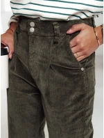 Dámské kalhoty tmavě zelené Dstreet model 21981292 - FashionStreet