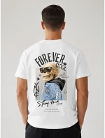 Pánske tričko Forever Cool oversize black FashionStreet NX4010R