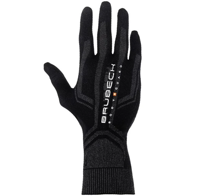 Univerzálne termo rukavice Brubeck Black-Grey GE10010A