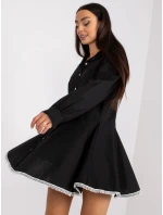 Dámske šaty-DHJ-SK-6801.63P-čierne