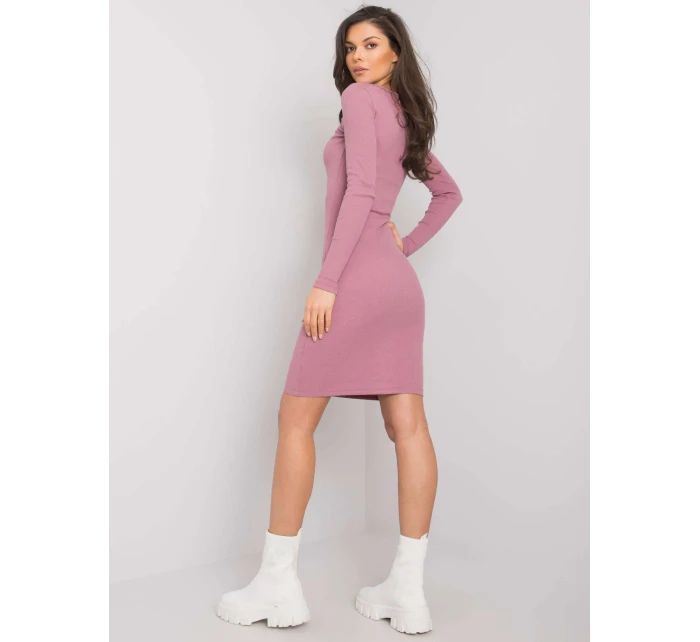 Šaty RV SK 5131.18P tmavoružové