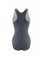 Dámské jednodílné plavky 729 tmavě šedá s model 18517219 - Sesto Senso