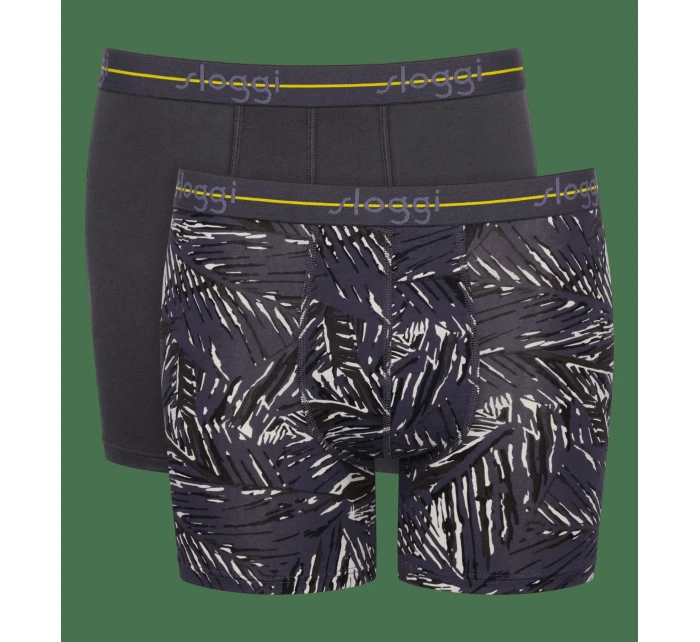 sloggi muži Start Short C2P box - GRAY - SLOGGI GRAY - SLOGGI