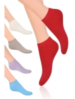 Hladké dámske ponožky Steven art.052