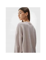 Dámska mikina bez podšívky s kapucňou 4F 4FAW23TSWSF0764-56S