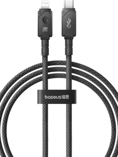 Baseus Nezlomiteľný kábel USB C-IP 20W 1m (čierny)