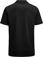 Scarsdale Polo Men Pánské piqué polo z těžké bavlny model 22453741 black - James Harvest Scarsdale Polo Men Pánské piqué polo z těžké bavlny model 22453741 black - James Harvest